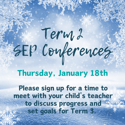 Term 2 SEP Conferences