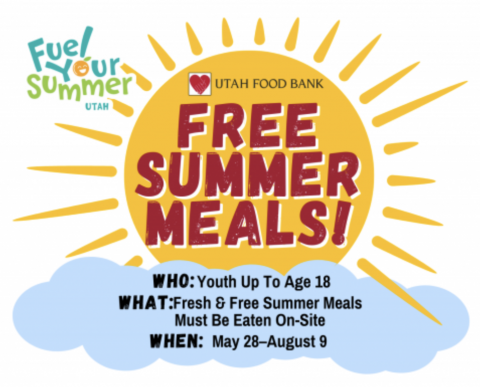 Free Summer Meals for Kids Youth Up to Age 18