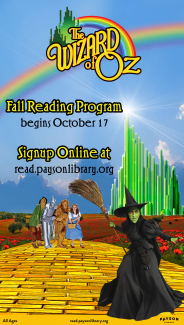 Payson City Library Fall Reading Program