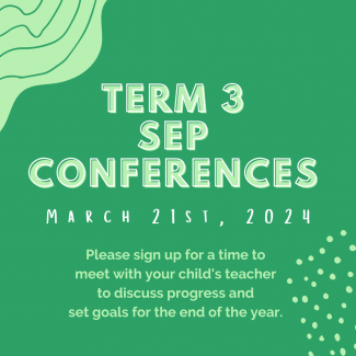 Term 3 SEP Conferences